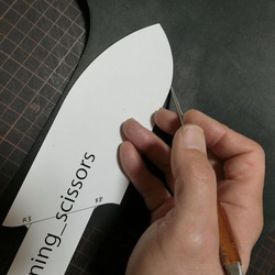 カスタムレザーシース　本革製剪定鋏カバー 11枚目の画像