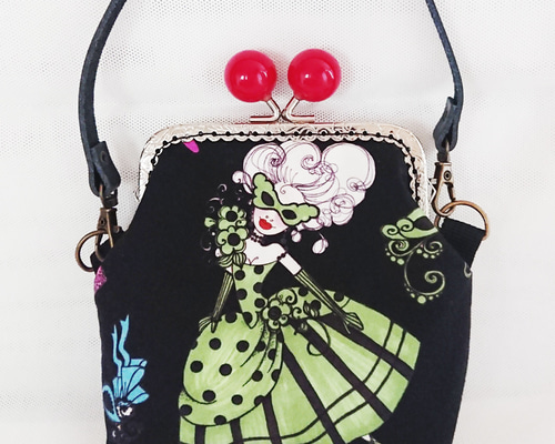 ロラライハリス　ハンドメイド　ポーチ ロラライハリス レア ジプシー がま口ポーチ ハンドメイド