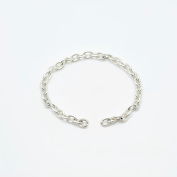 BG-007  Oval Chain Bracelet  S 2枚目の画像