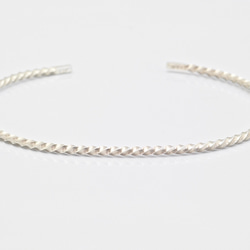 BG-006  Twisted Corner Line Slim Bangle 1枚目の画像