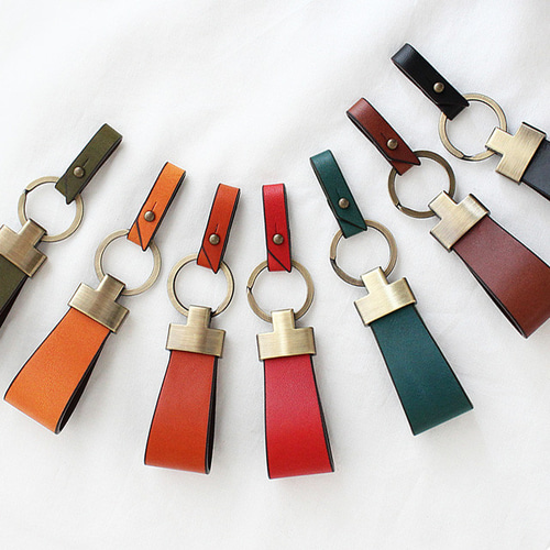 本革 栃木レザー キーリング キーケース キーホルダー 新生活 全