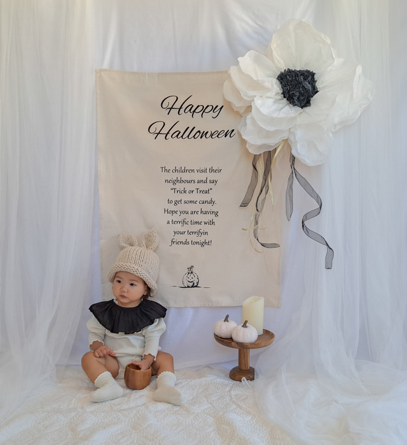 Lサイズ1点】giant flower ＊ アネモネ HALLOWEENにもおすすめです  