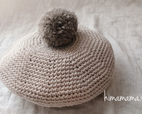 ベレー帽 ハンドメイド 218169db0ab554686c6a994eaf883e