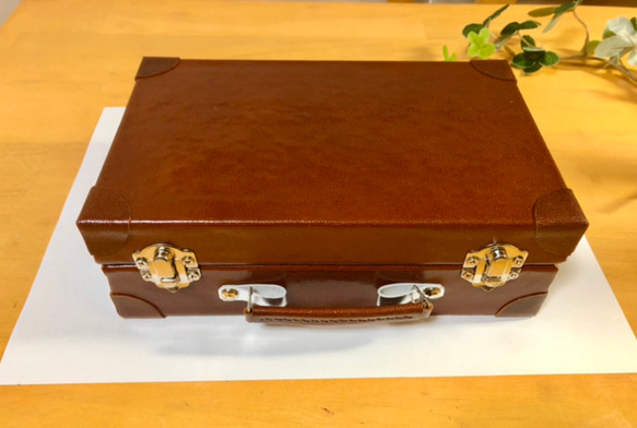 森き　ミニチュアトランク　20センチ miniature trunk. 2枚目の画像