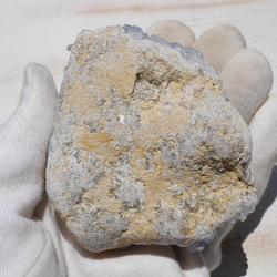 天然石 約301g約78mmセレスタイト(マダガスカル産)クラスター原石結晶ぎっしり天青石[ce-220929-01] 20枚目の画像