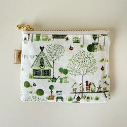 キャスキッドソン ラミネート ポケティポーチ✨ ポーチ azureribbon