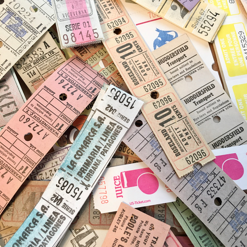 ヴィンテージ 海外チケット詰め合わせ 70枚】イギリス、ドイツ