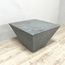 モールテックス天板 ダイニングテーブル モルタル調／コンクリート風 左官仕上げ 展示在庫品モールテックス天板 ダイニングテーブル｜モルタル調