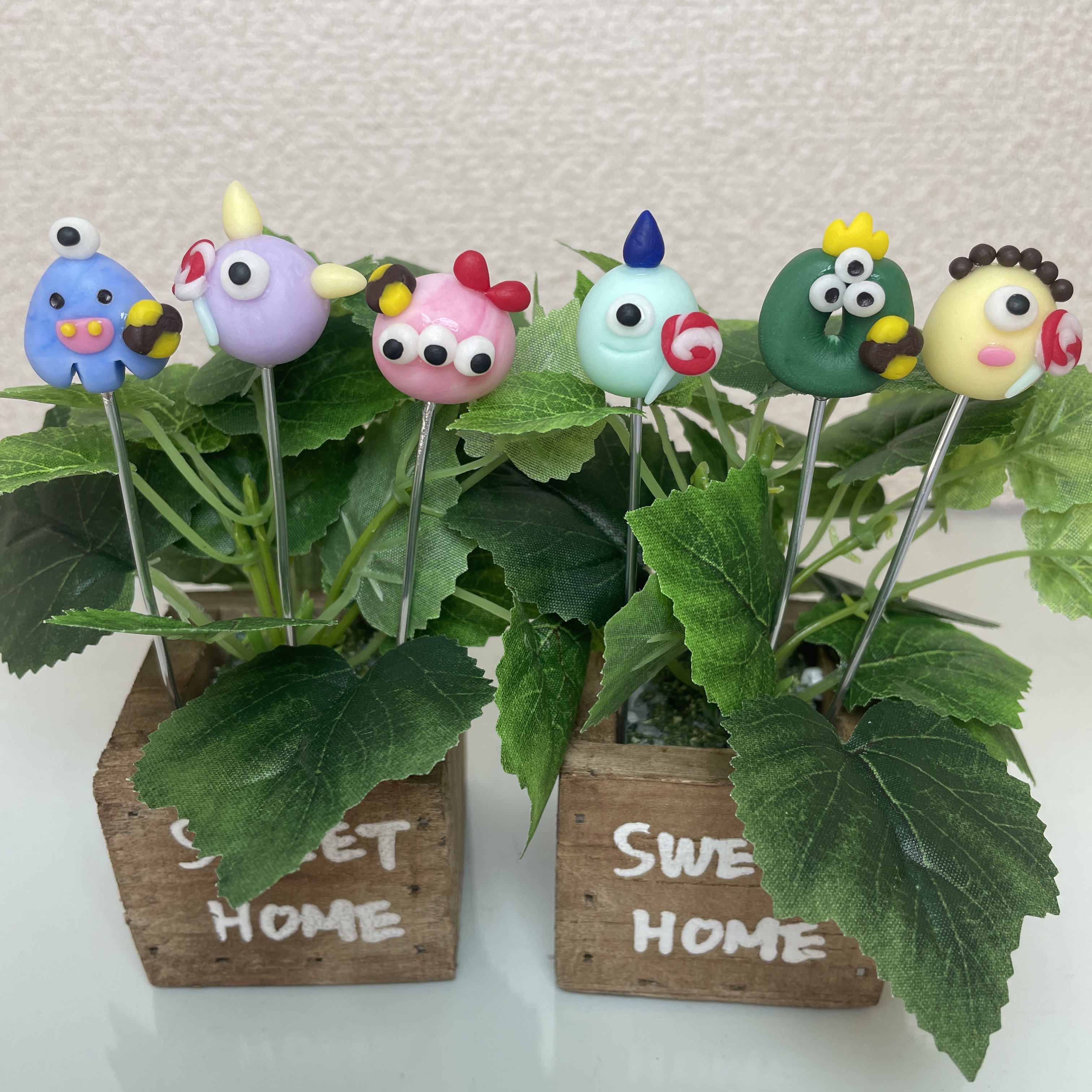 ハロウィン　ピック　植木鉢にさしたり　部屋の飾りに ガーデンピック ハロウィン飾りのおしゃれなアレンジ・飾り方の