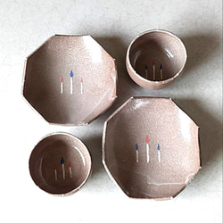 陶の深皿・ボウル鉢【ロウソクの灯り～祈り～】 20枚目の画像