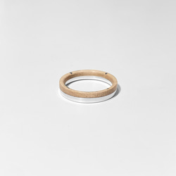 半環 silver925 楓木戒指 ring wooden 第2張的照片
