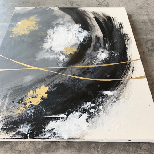 現代アート 大きめキャンバス モダン 絵画 原画 抽象画 アート