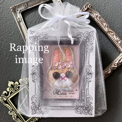 刺繍キーホルダー猫　バッグチャーム 7枚目の画像