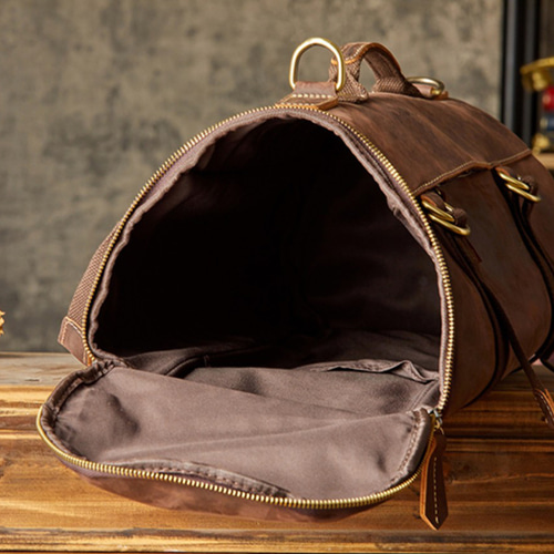 3wayオリジナルファンマ革ショルダーバッグメンズレトロ本革大容量