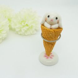 再販・たれみみうさぎアイス 立体・オブジェ やまざきじんこ