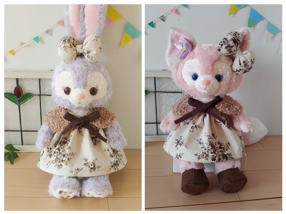 20cmワンピース3着　ステラルー/リーナベルコスチューム　Sサイズ1着 ☆受注制作☆ステラルー・リーナベル【Sサイズ】コスチューム