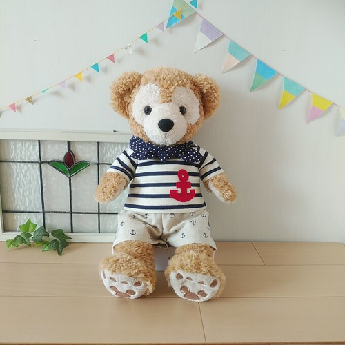 ダッフィー【43㎝・Sサイズ】コスチューム☆大きなイカリの