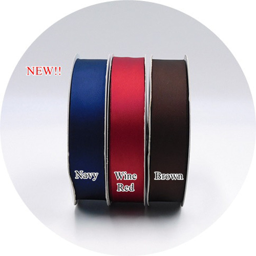 シルクタッチシフォンリボン【ワインレッド/ Wine Red】25mm×2m リボン