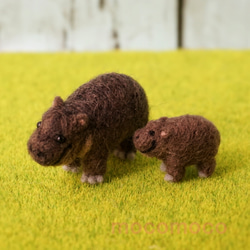 ダックスフンド(チョコレートタン)☆羊毛フェルト☆【再販/受注制作