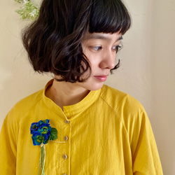 布花 Cute pansy corsage series E 2枚目の画像