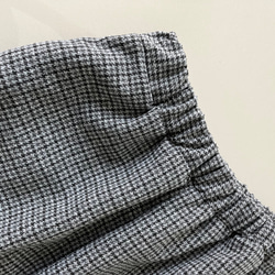 [送料無料.本日500円OFF]コットンウール ワイドパンツ／ゴムウエスト／体型カバー／大人カジュアル／通勤・普段着 13枚目の画像