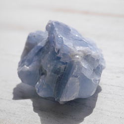 天然石ブルーカルサイト約50g約48mm(メキシコ産)原石ラフロック鉱物テラリウム[bcal-220930-04] 7枚目の画像
