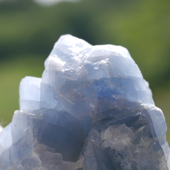 天然石ブルーカルサイト約50g約48mm(メキシコ産)原石ラフロック鉱物テラリウム[bcal-220930-04] 17枚目の画像