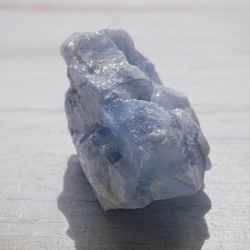 天然石ブルーカルサイト約50g約48mm(メキシコ産)原石ラフロック鉱物テラリウム[bcal-220930-04] 3枚目の画像