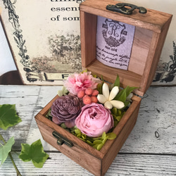 ウッドショッパー プリザーブドフラワーアレンジメント プリザーブド