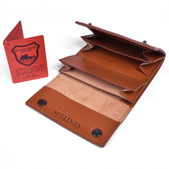 【男性ギフトに！】使いやすいコンパクト財布【薄い 小さい 本革(栃木レザー) メンズ ユニセックス プレゼント】 栃木レザー 思い出が蓄積