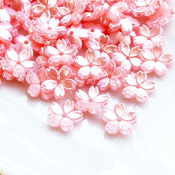 パール桜ビーズ小サイズ120個ピンク 1枚目の画像