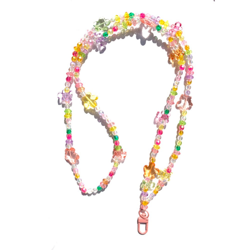 【新品未使用品】Paloma wool ネックピース no.0011♡ネックストラップ♡ポリマークレイビーズミックス その他