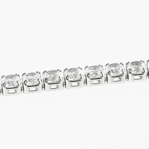 テニスブレスレット tennis bracelet 4mm CZダイヤ（キュービック