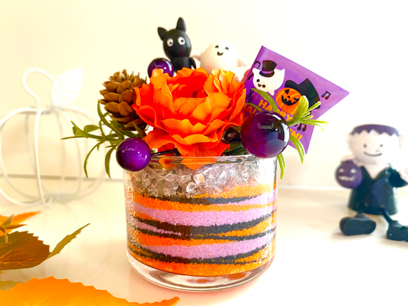ハロウィンカラーサンドアートキット　3セット ハロウィンカラーサンドアートキット♡ その他インテリア雑貨