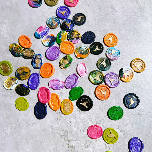 【オーダー専用】シーリングスタンプシール★ハロウィン★ラッピングシール オーダー専用】シーリングスタンプシール☆ハロウィン