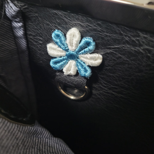 トートな がま口スクエアバッグ(24cm口金) ハンドバッグ がま口工房 飴