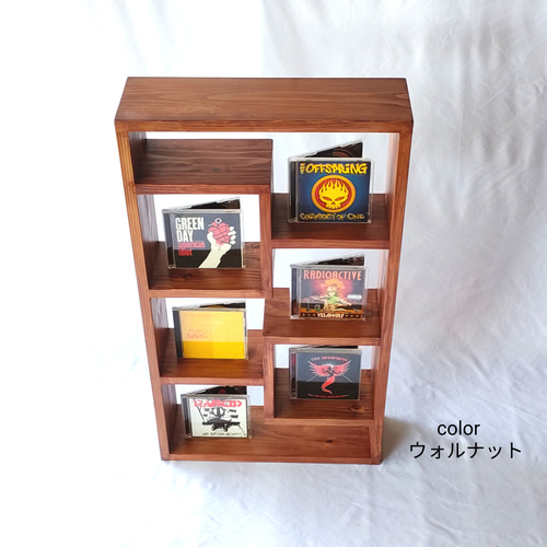 ディスプレイラック 本棚 CDラック 本棚・絵本棚・マガジン