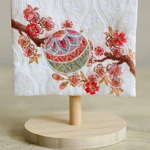 4色から選べる♪小さく可愛いお名前旗♪【刺繍の名前旗/命名旗/京都