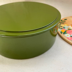 うさぎ 丸2段弁当箱 (緑) 6枚目の画像