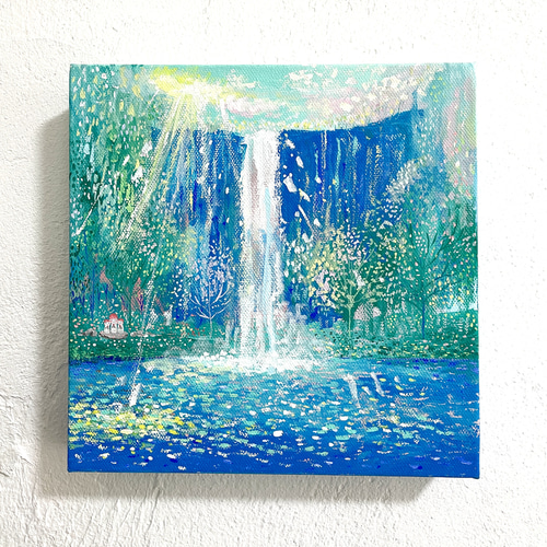 油絵 雪の道 絵画 HR 通販 10974657｜Creema(クリーマ)