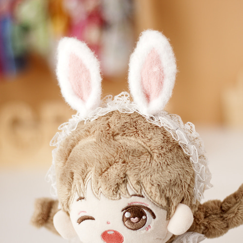 キャラクタードール用 着せ替え服 20cmドール用 コスチュームヘア