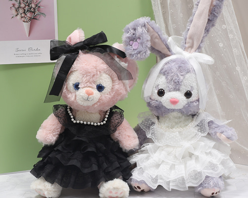 香港限定 ステラ・ルーSS＋ハンドメイドドレス＋トイスケルトン Amazon.co.jp: ジェラトーニ ステラ・ルー ウエディング