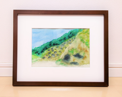 水彩画　記憶の層　SM-2 水彩画 記憶の層 SM-2 水彩画 記憶の層 SM-2