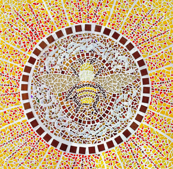 サークルストーン　ガーデンサークル　コンクリート　埋め込み　エントランス　ガーデン　タイル　サークル　レンガ 