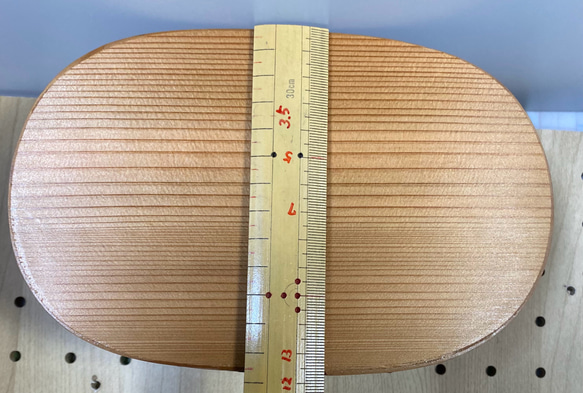 銘柄　秋田杉　超軽量155g わっぱ弁当箱　大容量950cc  ①〜④から選べる（華の在庫あれば四点柄以外もできます） 8枚目の画像