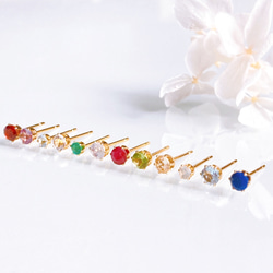 ブログ掲載《10月誕生石》オパール 一粒 スタッドピアス サージカルステンレス 14kgf 誕生日 ギフト プレゼント 14枚目の画像