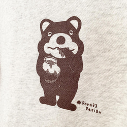 くろくまさん　専用 はちみつくまさんのトレーナー スウェット・トレーナー Dora33Design