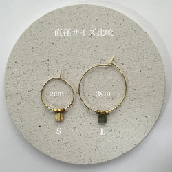 Hoop Pierce S　フープピアス　Sサイズ [EMP] 6枚目の画像