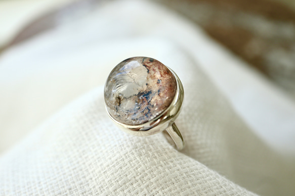 [botanical artのdendric quartz] ring 4枚目の画像