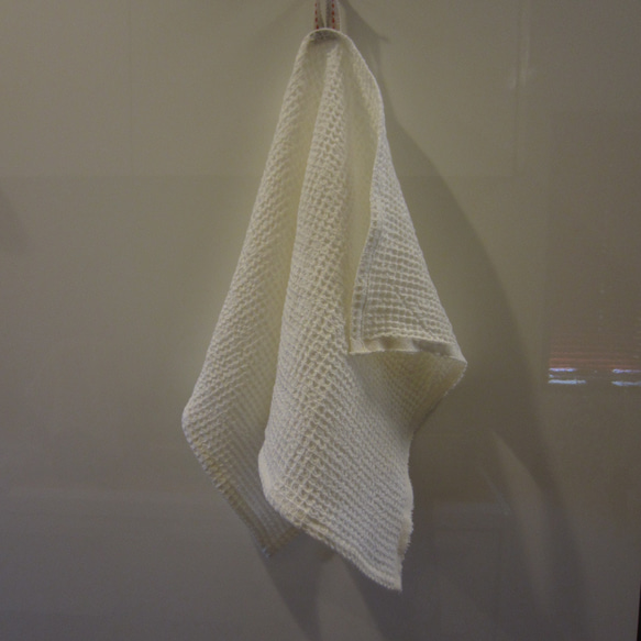 リネンワッフル＊キッチンクロス　額縁仕上げ 9枚目の画像